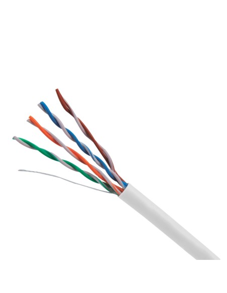 UniView UV-UTP5E-300-BC24AWG-DCA-B-W Cabo UTP Categoria 5e, - Driver OFC, 100% Cobre - Diâmetro 24 AWG-0.49mm - Certi
