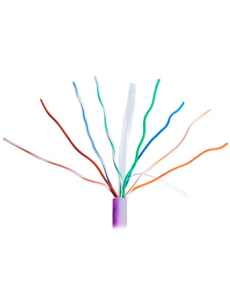 Comprar UNIVIEW UV-UTP6-300-BC24AWG-B2CA-R-V Uniview Cable UTP categoría 6 - Conductor OFC,100% cobre - Diámetro 24 AWG-0,53mm -