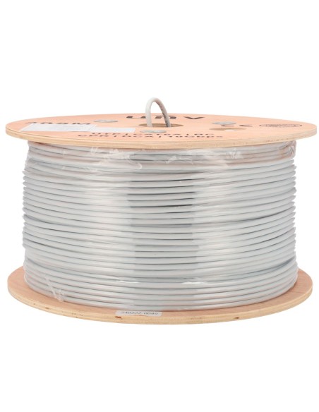 UniView UV-UTP6A-300-BC23AWG-DCA-R-W Uniview Cabo UTP Categoria 6A - Driver OFC, 100% Cobre - Diâmetro 23 AWG-0,55mm - Certif