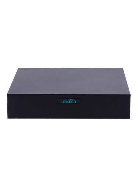 Uniach UV-XVR-104F XVR Uniarch 5 em 1 - Uniach | UMD - 4 CH HDTVI / HDCVI / AHD / CVBS + 2 IP extra - Suporta 1 H disco rígido