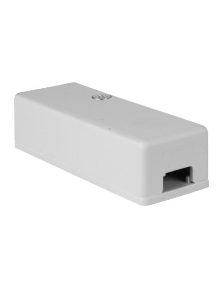 Detector de impacto FDP V6 FDP - instalação de superfície - sistema de 4 fios: alarme e violação - sensibilidade ajustável - Cub