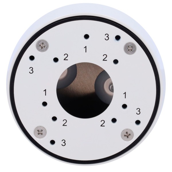 Caixa de conexão VAC Technology VCA-BJC07 - para câmeras de bala - Adequado para uso externo - Teto ou instalação de parede - Co