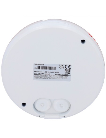 Tecnologia VCA VCA-IPAI259-FR Tecnologia VAC - Modelo VCA-IPAI259-FR, IPAI Intervalo - IP Fisheye Camera IR IR II - Resolução 4K