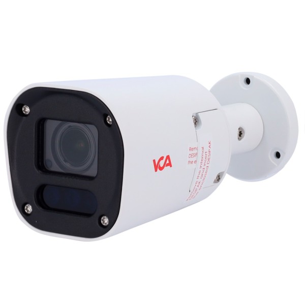 Tecnologia VAC VCA-IPAI685S-MR Technology VCA - Modelo VCA-IPAI685S-MR, IPAI-S Range - IP Camera Bullet 5mp IR - Resolução 5m