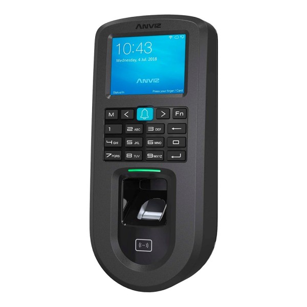 ANVIZ VF30-Pro Access Control e presença PoE - Pegada, Em e Pin Card - 3.000 usuários | 100.000 registros - TCP / IP, Wi-Fi,