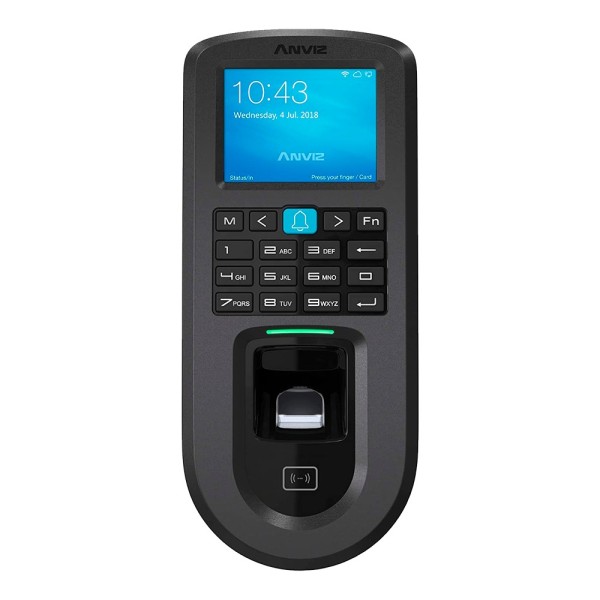 ANVIZ VF30-Pro Access Control e presença PoE - Pegada, Em e Pin Card - 3.000 usuários | 100.000 registros - TCP / IP, Wi-Fi,