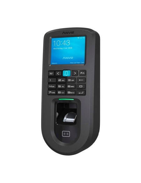 ANVIZ VF30-PRO-MF Access Control e presença PoE - Pegada, Cartão MF e PIN - 3.000 usuários | 100.000 registros - TCP / IP, Wi