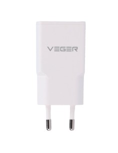 Comprar VEGER VG-30W1A1C VEGER - Cargador USB QC3.0 / PD3.0 - Potencia 30W - Carga 2 dispositivos a la vez - Salidas USB-A, USB- 2