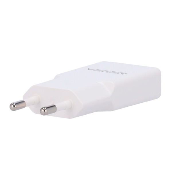 Acheter VEGER VG-30W1A1C VEGER - Chargeur USB QC3.0 / PD3.0 - Puissance 30 W - Charge 2 appareils à la fois - Sorties USB-A, USB