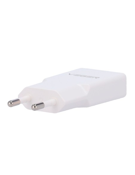 Comprar VEGER VG-30W1A1C VEGER - Cargador USB QC3.0 / PD3.0 - Potencia 30W - Carga 2 dispositivos a la vez - Salidas USB-A, USB-