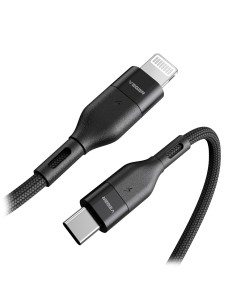 Acheter VEGER VG-CL01 Veger - Câble USB 2.0 pour ordinateurs portables - USB-C vers Lightning - Revêtement en métal, nylon tress