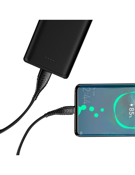 Acquista VEGER VG-V104 Veger - Cavo USB2.0 - USB-A a USB-C - Rivestimento in plastica, nylon intrecciato - Lunghezza 1.2m - Colo