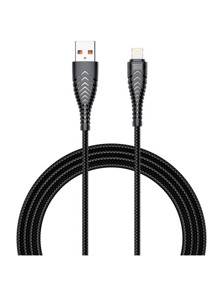 Comprar VEGER VG-V105 Veger - Cable USB2.0 - USB-A a Lightning - Cubierta de plástico, Nylon trenzado  - Longitud 1.2m - Color n