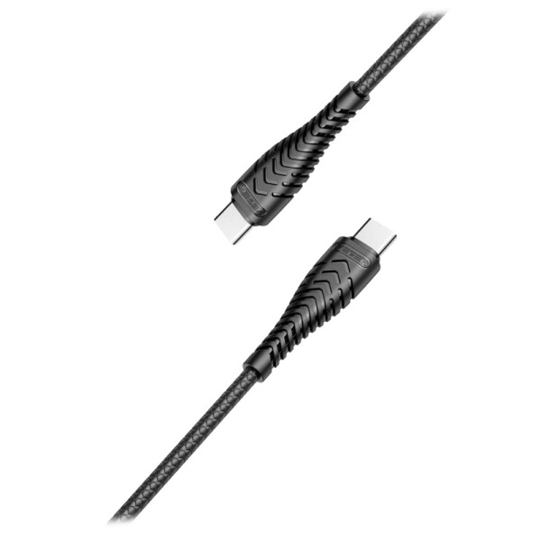 Comprar VEGER VG-V106 Veger - Cable USB2.0 - USB-C a USB-C - Cubierta de plástico, Nylon trenzado  - Longitud 1.2m - Color negro