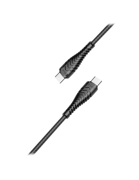 Comprar VEGER VG-V106 Veger - Cable USB2.0 - USB-C a USB-C - Cubierta de plástico, Nylon trenzado  - Longitud 1.2m - Color negro