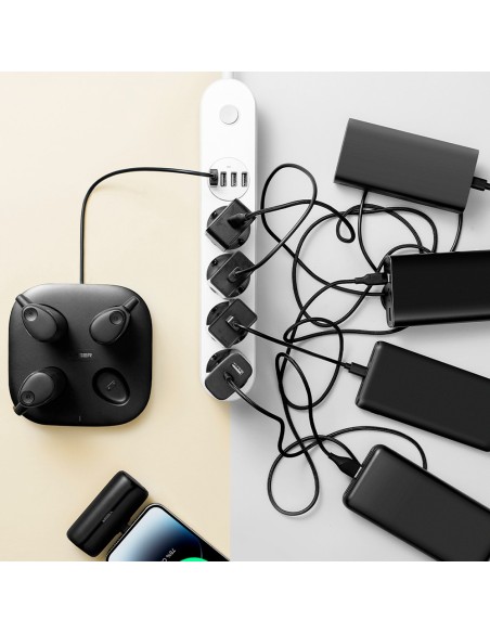 Kaufen VEGER VG-W007 VEGER 4 Powerbanks mit Ladestation – Kapazität 5000 mAh / Powerbank – POGO-Pin-, USB-C-Eingänge, Anschluss