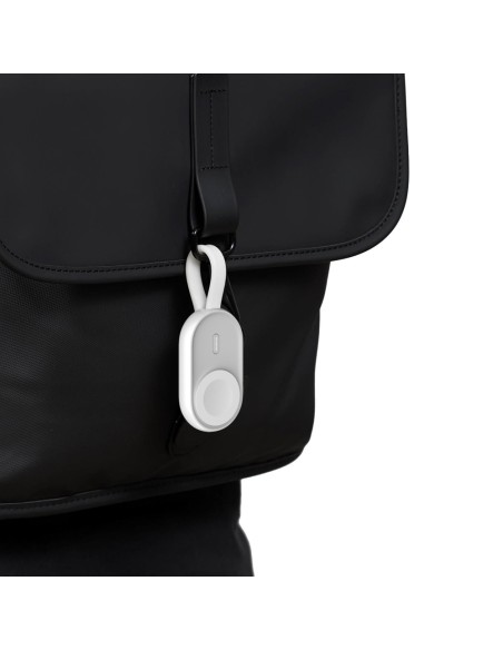 Veger VG-W0102 Veger Power Bank sem fio com LEDs - Capacidade de 1200mAh - USB-C-Entrada - Saída sem fio para Applewatch - 