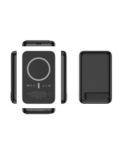 Acheter VEGER VG-W0553P VEGER Batterie externe magnétique sans fil - Capacité 5000 mAh - Entrées USB-C, Lightning - Sorties USB- 2