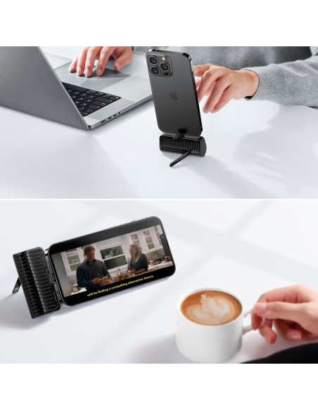 Vger VG-W0558P Veger Mini Banco de Energia com LED Let - Capacidade 5000mAh - Entrada USB-C - Conector de Lightning Exit - Carga