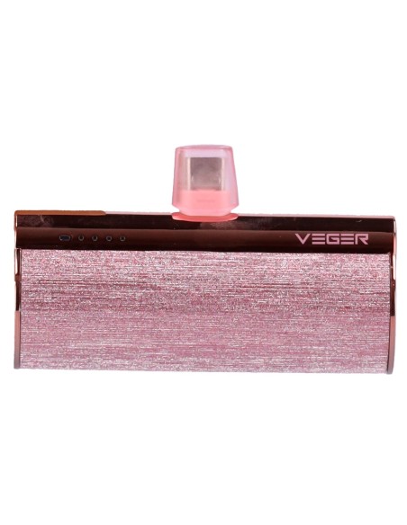 Comprar VEGER VG-W0573-R VEGER Mini Power bank con LEDs carga - Capacidad 5000mAh - Entrada Puerto USB-C - Salida Puerto USB-C, 