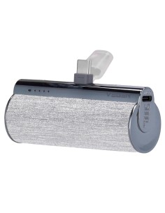 Comprar VEGER VG-W0573-S VEGER Mini Power bank con LEDs carga - Capacidad 5000mAh - Entrada USB-C - Salida USB-C, Conector USB-C