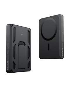 Veger VG-W0582 Banco de Potência com carteira magnética - capacidade de 5000mAh - Entrada USB-C - USB-C e partidas sem fio - cer