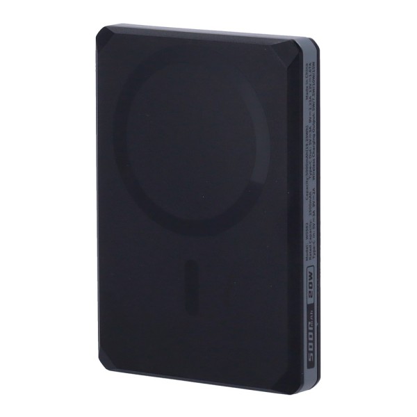 Kaufen VEGER VG-W0582 Powerbank mit magnetischer Wallet – Kapazität 5000 mAh – USB‑C‑Eingang – USB‑C‑ und kabellose Ausgänge – Z