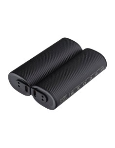 Veger VG-W0587 Banco de Energia - Aquecedor de Mão Incluído - 5000mAh Capacidade - Entrada e Saída USB-C - Cor Preto - Policial