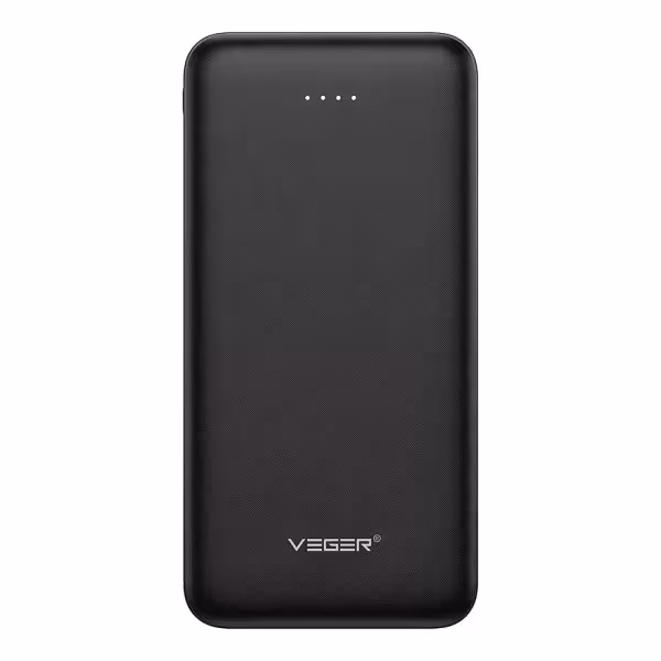 Acheter VEGER VG-W1065 Batterie externe Veger - Capacité 10 000 mAh - Entrées Micro USB-C et 2x USB-A - Sorties Micro USB-C et 2