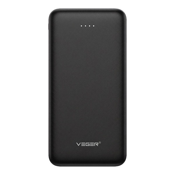 Kaufen VEGER VG-W1065 Veger Powerbank – Kapazität 10000 mAh – Eingänge Micro USB-C und 2x USB-A – Ausgänge Micro USB-C und 2x US