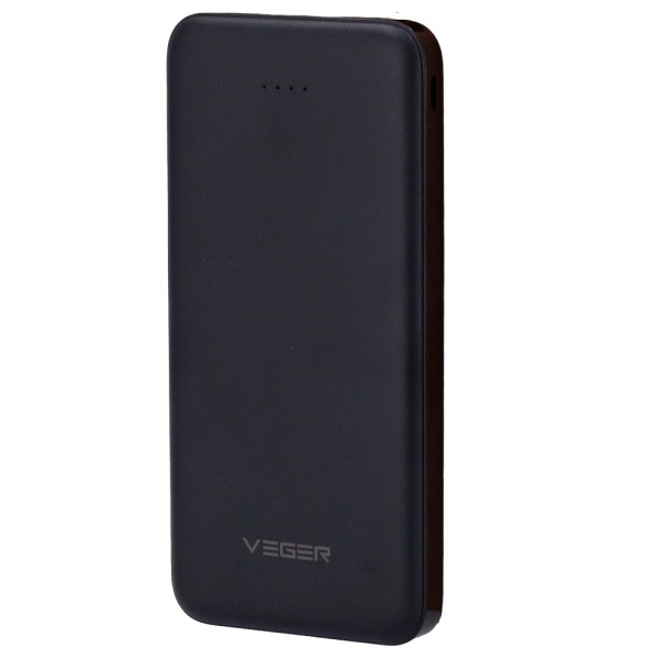 Kaufen VEGER VG-W1065 Veger Powerbank – Kapazität 10000 mAh – Eingänge Micro USB-C und 2x USB-A – Ausgänge Micro USB-C und 2x US