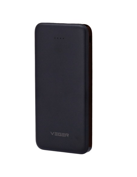 Veger VG-W1065 Veger Power Bank - 10000mAh Capacidade - Micro USB-C e 2x USB-A Bilhetes - Micro USB-C e 2x USB-A - 3 DIS