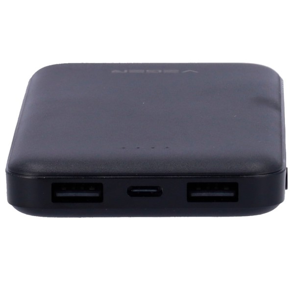 Kaufen VEGER VG-W1065 Veger Powerbank – Kapazität 10000 mAh – Eingänge Micro USB-C und 2x USB-A – Ausgänge Micro USB-C und 2x US