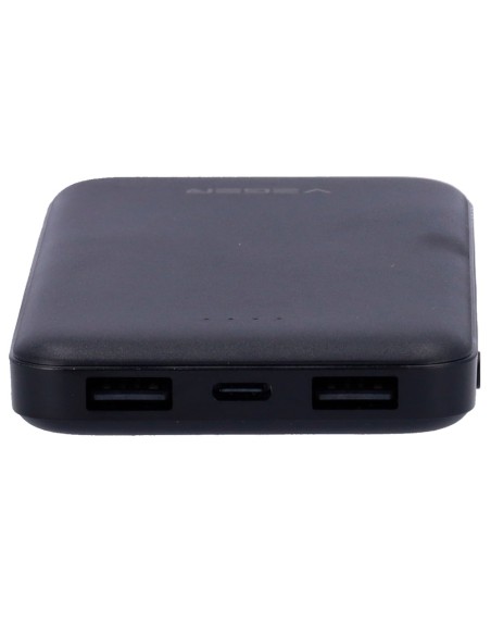 Veger VG-W1065 Veger Power Bank - 10000mAh Capacidade - Micro USB-C e 2x USB-A Bilhetes - Micro USB-C e 2x USB-A - 3 DIS