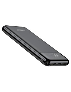 Kaufen VEGER VG-W1087 VEGER Powerbank mit LCD-Display – Kapazität 10000 mAh – Eingänge USB-C, Micro-USB – Ausgänge USB-C, USB-A 2