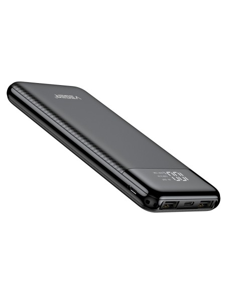 Kaufen VEGER VG-W1087 VEGER Powerbank mit LCD-Display – Kapazität 10000 mAh – Eingänge USB-C, Micro-USB – Ausgänge USB-C, USB-A