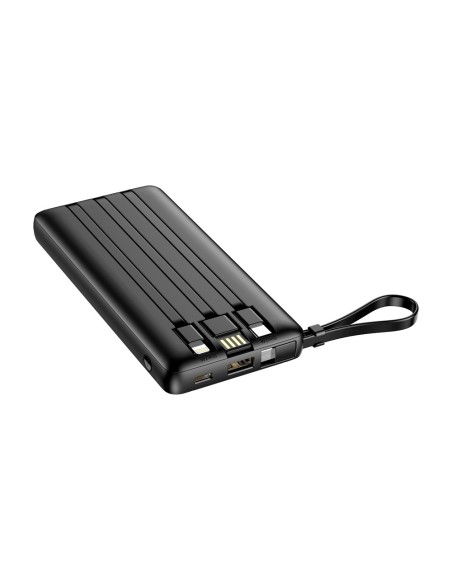 Kaufen VEGER VG-W1116 VEGER Powerbank mit LCD-Display – Kapazität 10000 mAh – USB-C-Eingänge, USB-A-Kabel – USB-C- und USB-Ausgä