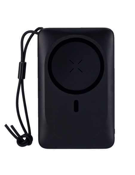 Vger VG-W1151-B Veger Power Bank Magnético E Sem Fio - 10000mAh Capacidade - USB-C, Lightning - Partidas USB-C, USB-