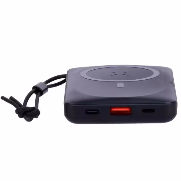 Kaufen VEGER VG-W1151-B VEGER magnetische und kabellose Powerbank – Kapazität 10000 mAh – USB-C-, Lightning-Eingänge – USB-Ausgä