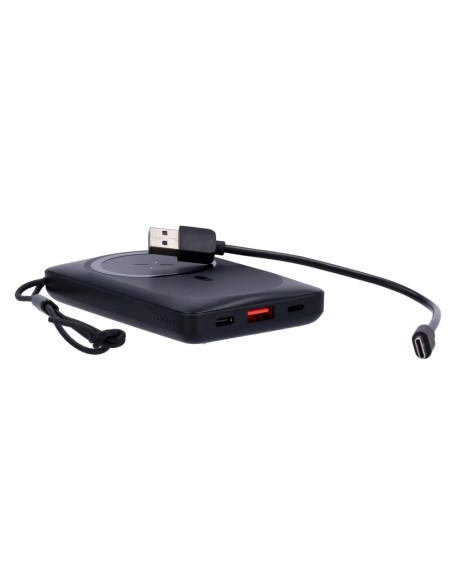 Comprar VEGER VG-W1151-B VEGER Power bank magnética e inalámbrica - Capacidad 10000mAh - Entradas USB-C, Lightning - Salidas USB