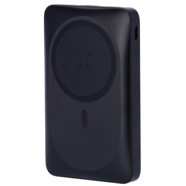 Veger VG-W1175 Veger Power Bank com suporte - 10000mAh Capacidade - Bilhetes de relâmpago, USB-C - USB-A, USB-C e saídas sem fio