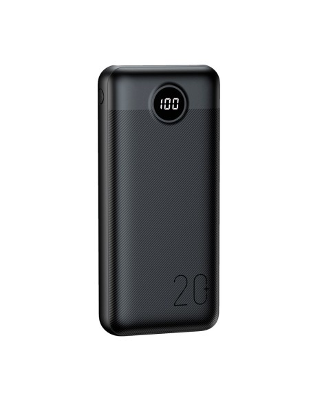 Veger VG-W2039PD-B Veger Bank com tela LCD - Capacidade 20000mAh - USB-C, USB Micro - 2x Step Skins - Carga
