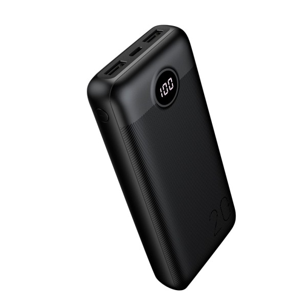 Veger VG-W2039PD-B Veger Bank com tela LCD - Capacidade 20000mAh - USB-C, USB Micro - 2x Step Skins - Carga