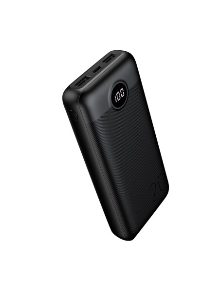 Veger VG-W2039PD-B Veger Bank com tela LCD - Capacidade 20000mAh - USB-C, USB Micro - 2x Step Skins - Carga