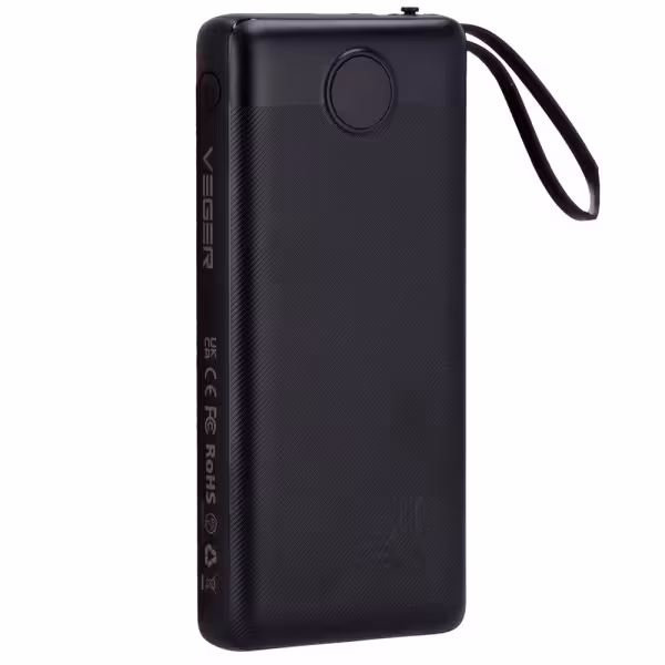 Kaufen VEGER VG-W2059 Veger Powerbank – Kapazität 20000 mAh – USB-C-Eingänge und USB-A-Kabel – USB-A-Ausgänge und inklusive Kabe