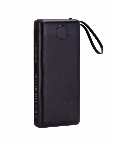 Kaufen VEGER VG-W2059 Veger Powerbank – Kapazität 20000 mAh – USB-C-Eingänge und USB-A-Kabel – USB-A-Ausgänge und inklusive Kabe