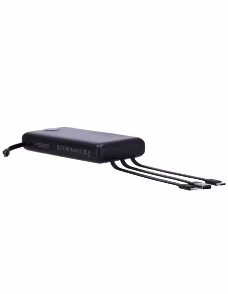 Kaufen VEGER VG-W2059 Veger Powerbank – Kapazität 20000 mAh – USB-C-Eingänge und USB-A-Kabel – USB-A-Ausgänge und inklusive Kabe