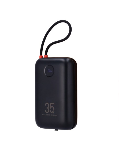 Acquista VEGER VG-W3018 Veger Power Bank - Capacità 30000mAh - Ingressi USB-C e cavo USB-C - Uscite USB-C, USB-A e cavi inc.