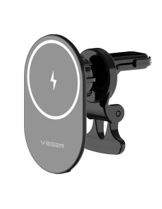 Comprar VEGER VG-Y38 Cargador inalámbrico VEGER - Potencia 15W - Entrada USB-C - Carga rápida - Salida inalámbrica - Para coches