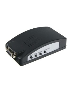Comprar OEM VGA-CONVERTER Adaptador de vídeo - Entradas: VGA, SVIDEO o Vídeo BNC - Salida: VGA - Múltiples resoluciones soportad